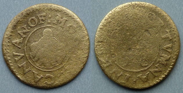 Portumna (Galway), Mortagh Canvan 1658 penny